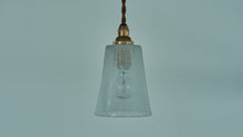 画像をギャラリービューアに読み込む, 安土草多 吹きガラス ペンダントライト 〈八角ロング泡〉 L14A