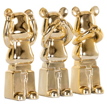 画像をギャラリービューアに読み込む, ゴールドベアセット|Decorative object Berna set of 3 (Gold)
