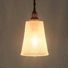 画像をギャラリービューアに読み込む, 安土草多 吹きガラス ペンダントライト 〈八角ロング泡〉 L14A