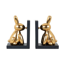 画像をギャラリービューアに読み込む, ゴールドバニーのブックエンド|Books standard Cony (Black/gold)