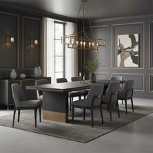 画像をギャラリービューアに読み込む, オーク材のダイニングテーブル|Dining table hunter 190×100