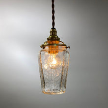 画像をギャラリービューアに読み込む, 【安土草多】ペンダントライト 八角瓶 クラック L7C|ゆらぎと陰影の温かみ