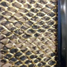 画像をギャラリービューアに読み込む, フォトフレーム(スネークモチーフのパイソン柄)|Photo frame jalou snake look