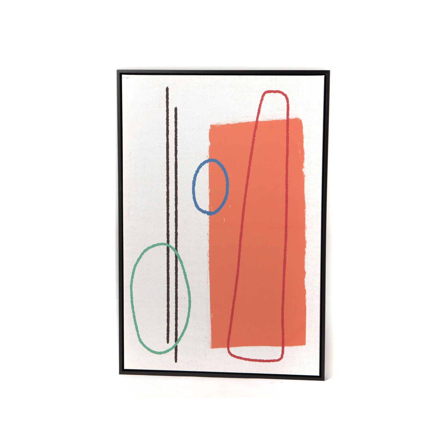 幾何学モチーフの抽象画（60×90cm）｜CANVAS CUBISME