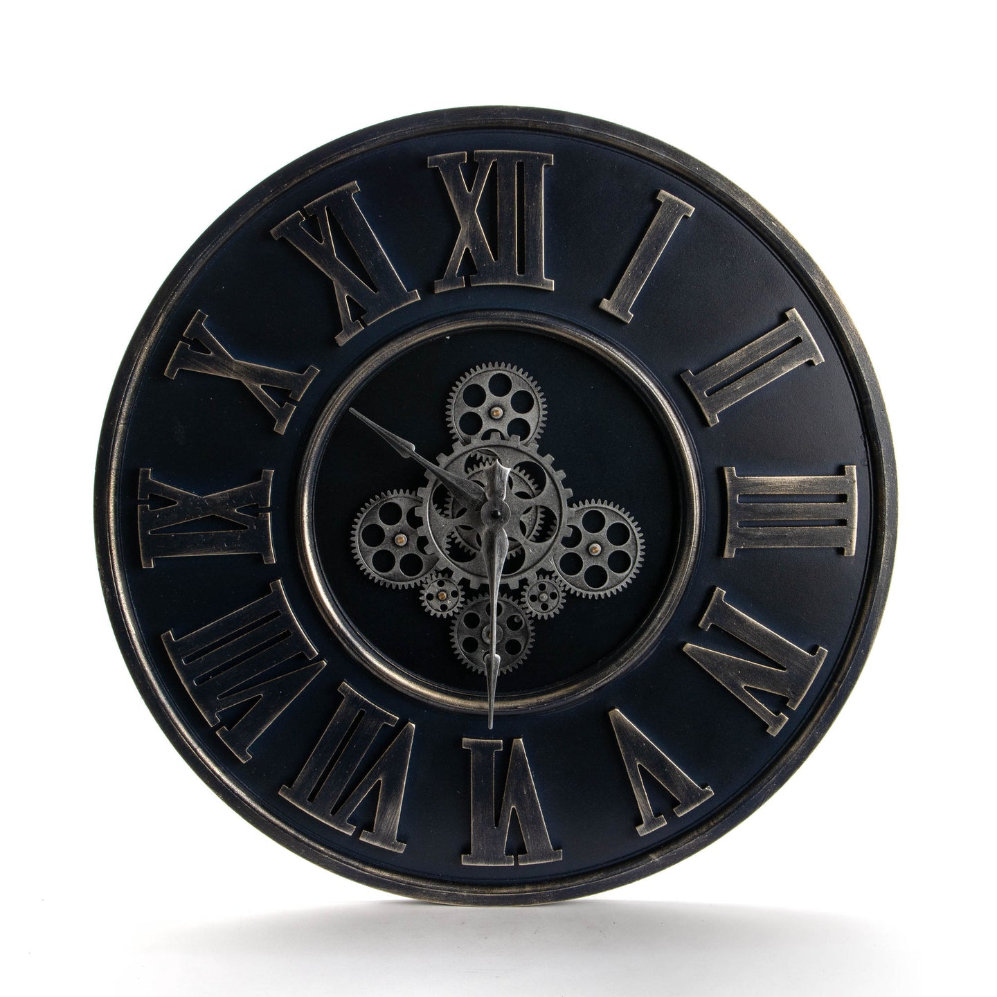 CLOCK BLUE JEAN 60CM