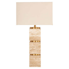 画像をギャラリービューアに読み込む, 天然石モダンランプ｜Table lamp Jaella (Beige)
