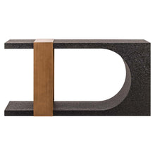 画像をギャラリービューアに読み込む, モダンコンソール｜Console Bazel (Black/gold)
