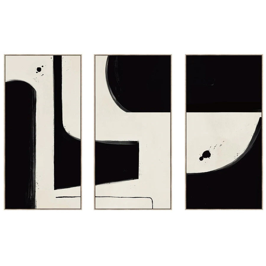 手描きの抽象アートフレーム｜PRINT+HAND-PAINTED FRAMES 'ABSTRACT'