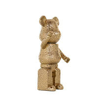 画像をギャラリービューアに読み込む, Deco object Bear gold
