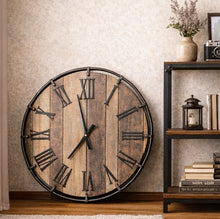 画像をギャラリービューアに読み込む, ウッドメタルクロック｜CLOCK BOIS METAL
