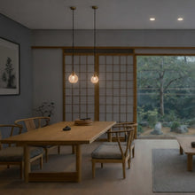 画像をギャラリービューアに読み込む, 【安土草多】ペンダントライト 球 L4
