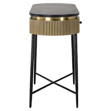 画像をギャラリービューアに読み込む, 大理石のコンソール｜Console Ironville 2-drawers (Gold)
