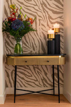 画像をギャラリービューアに読み込む, 大理石のコンソール｜Console Ironville 2-drawers (Gold)
