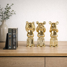 画像をギャラリービューアに読み込む, ゴールドベアセット｜Decorative object Berna set of 3 (Gold)
