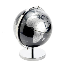 画像をギャラリービューアに読み込む, 地球儀オブジェ｜GLOBE MONDE NOIR/SILVER
